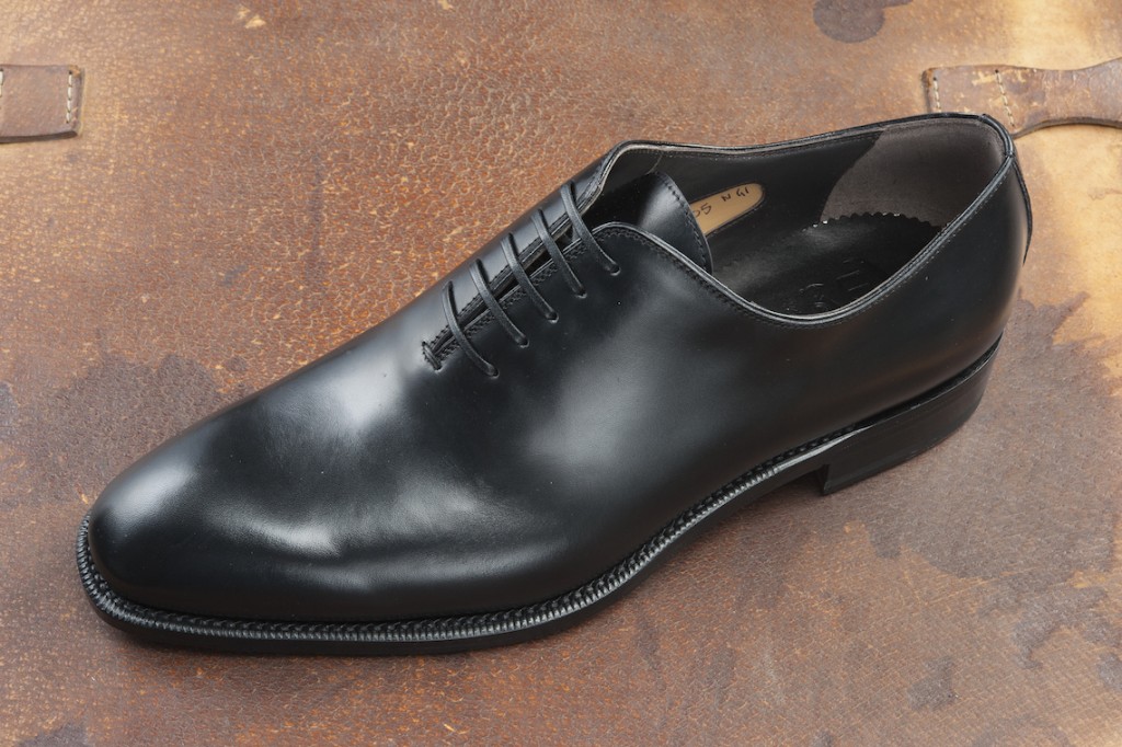Oxford shoes in leather blackrapid. – Luca Calzature E-store